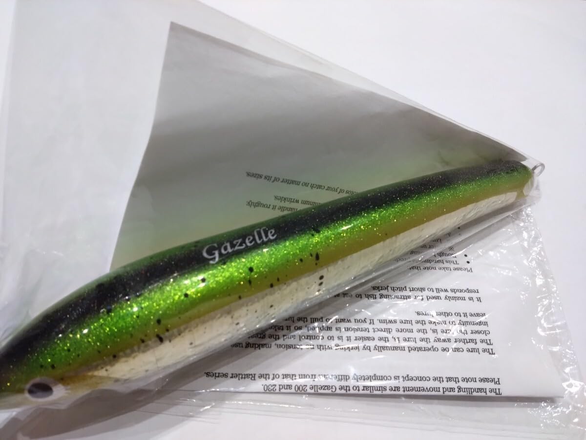 Native-works Gazelle 200 200mm 80g Recommend hook : 4⁄0 Raptor-Z